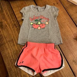18m Toddler girl Under Armour set